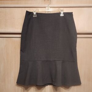 Nwot Worthington Women's Flaired Skirt Heather Gray SZ 6